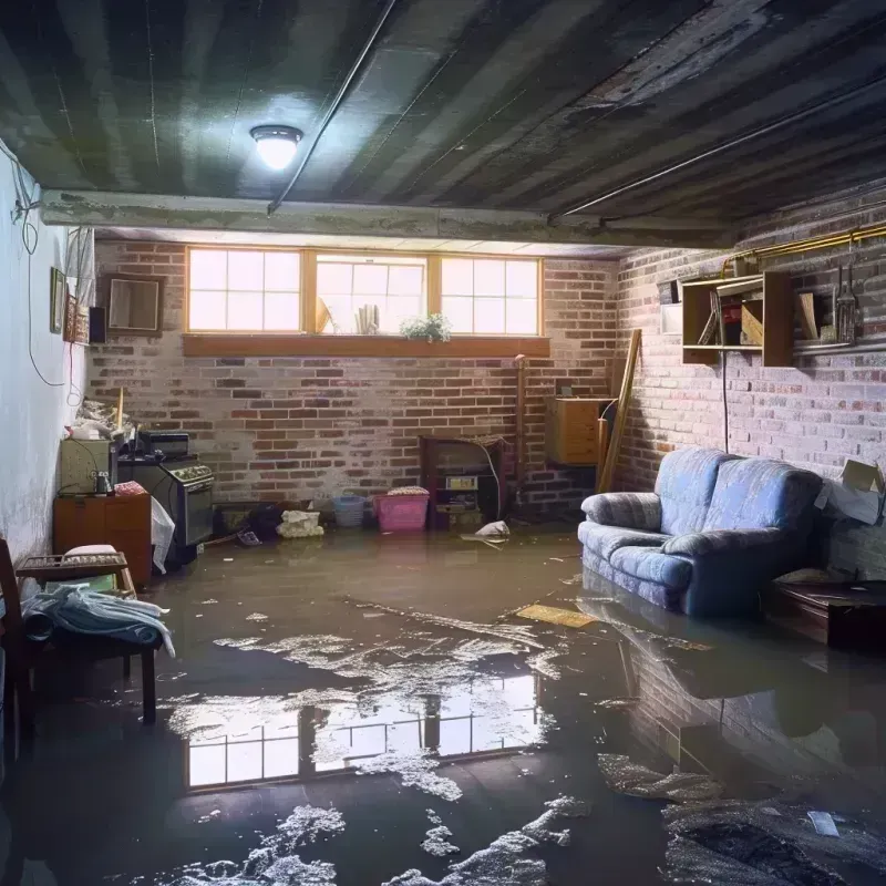 Flooded Basement Cleanup in Sand Lake, MI